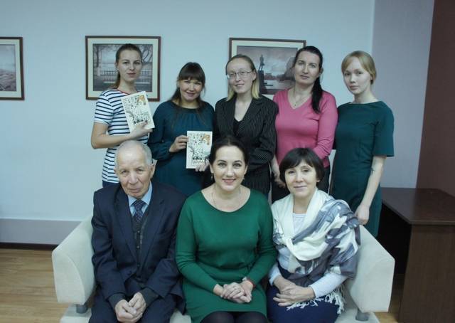 "Варкăш" литература клубĕн хăни ‒ Елен Нарпи çыравçă