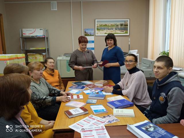 Обсудили проблемы выполнения требований законодательства по доставке обязательных экземпляров документов в Национальную библиотеку